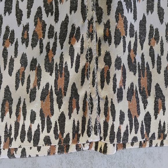 Alberto Makali X Cache Y2K Leopard Print Mini Skirt Streetwear 90s Edgy Size 8 - Picture 6 of 9